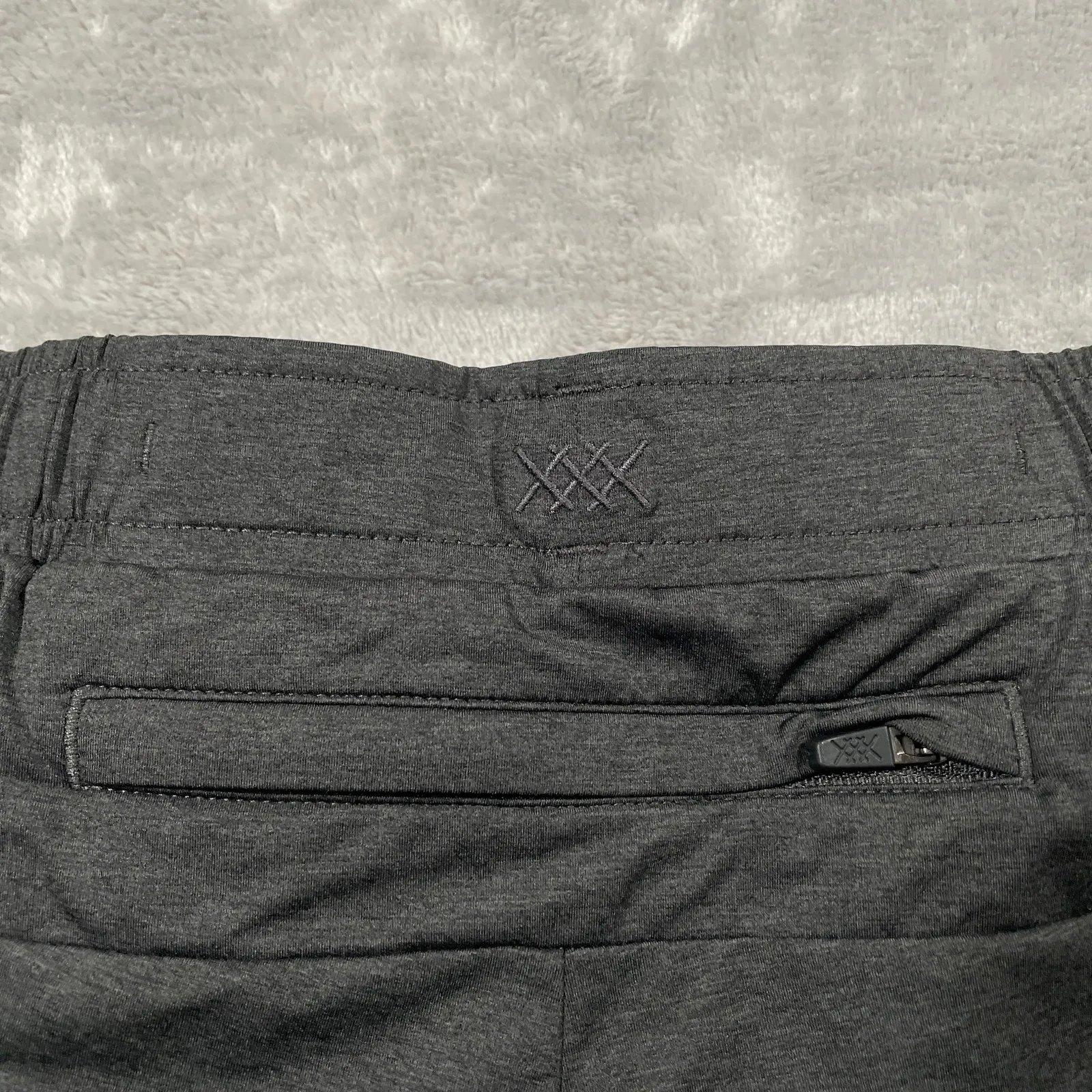 Rhone Shorts Womens Large Grey Lined Running Activewear Performance Training Gray - Image 7