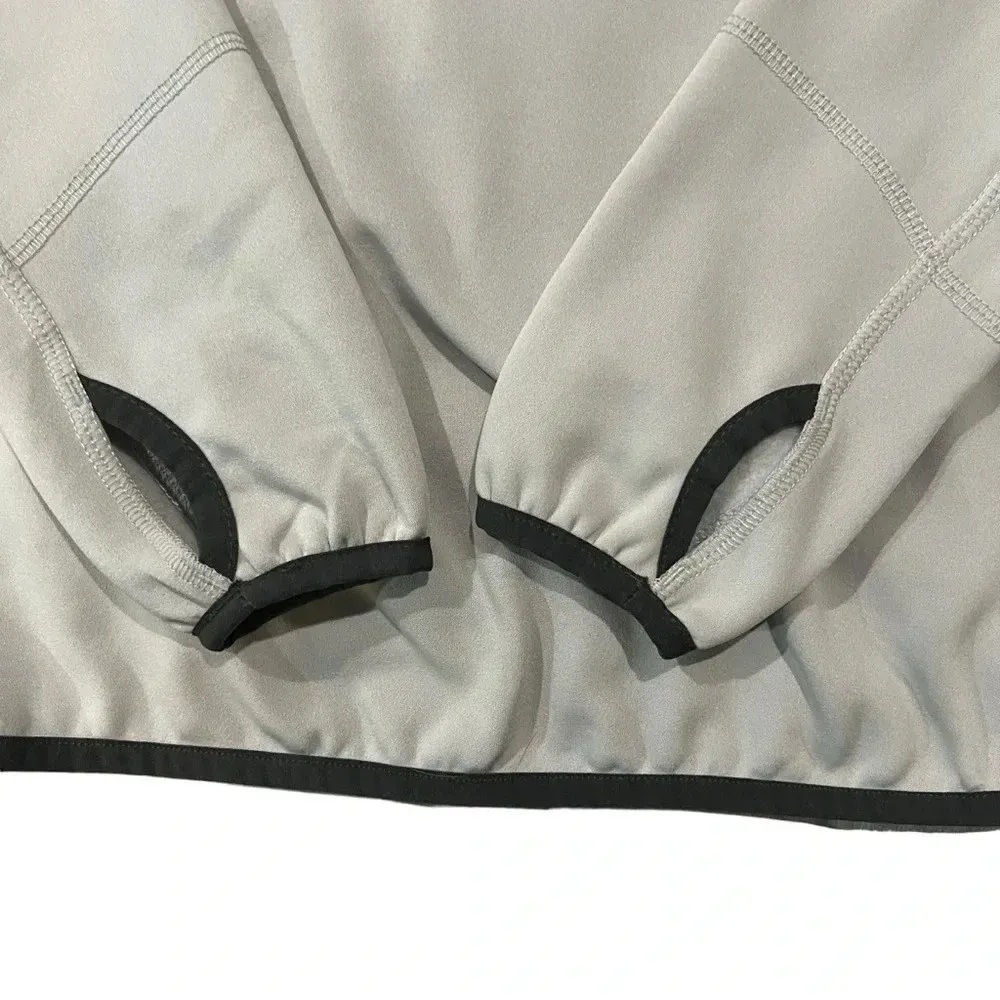 The North Face Women's Grey TKA Glacier Quarter‎ 1/4 Zip Pullover Size Small - Image 5