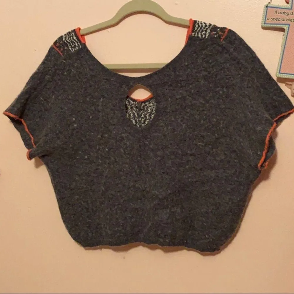 Free People Cropped sweater top - Image 3