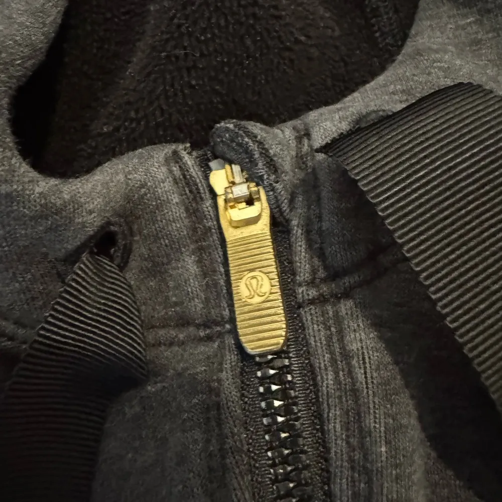 Lululemon Dark Grey Principle Dancer Hooded Zip Up Sweatshirt - Image 8