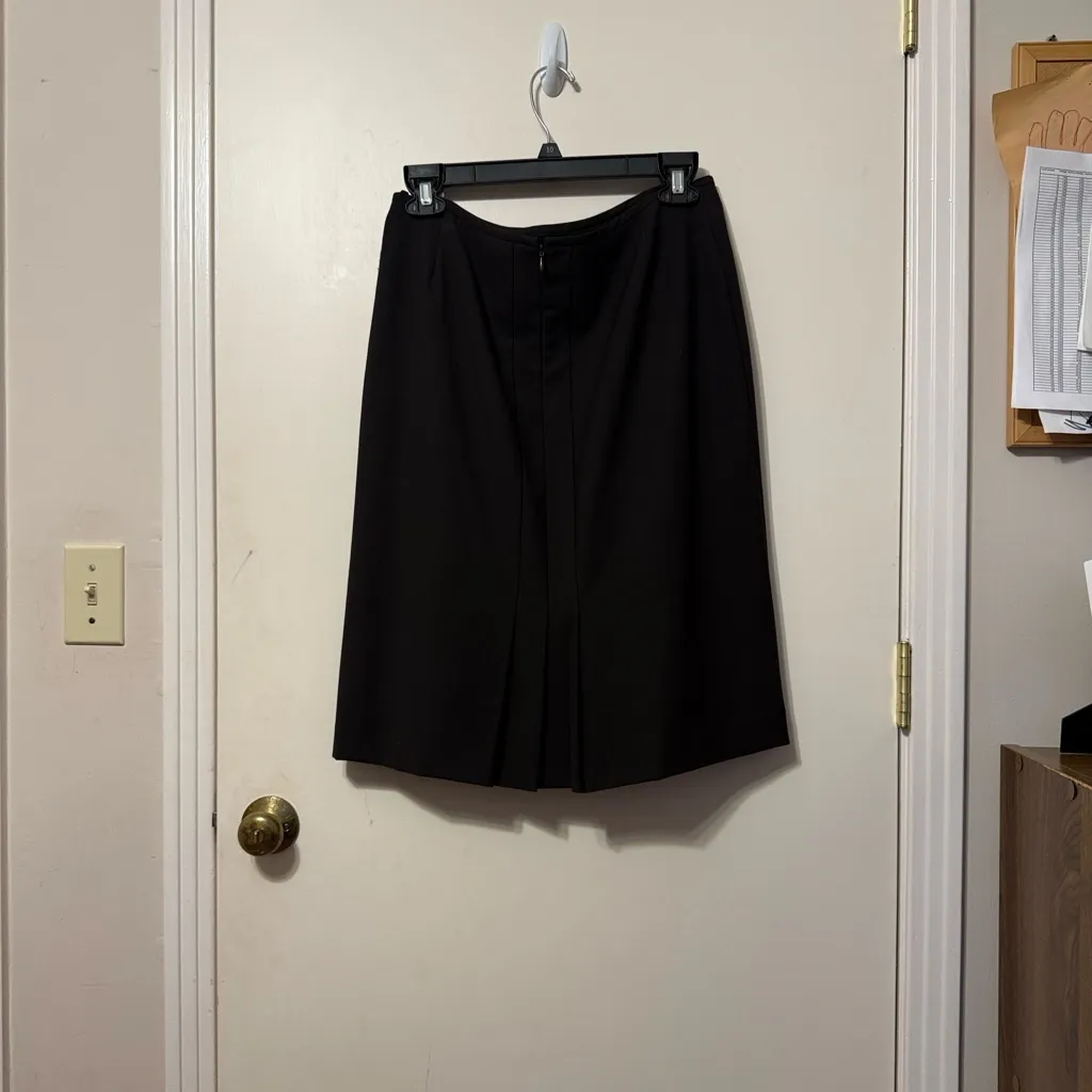 Alex Marie Elegant Brown A-Line Skirt - Image 11