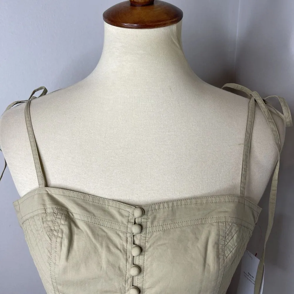NWT Ulla Johnson‎ Quinn Top in Dune sz 10 - Image 6