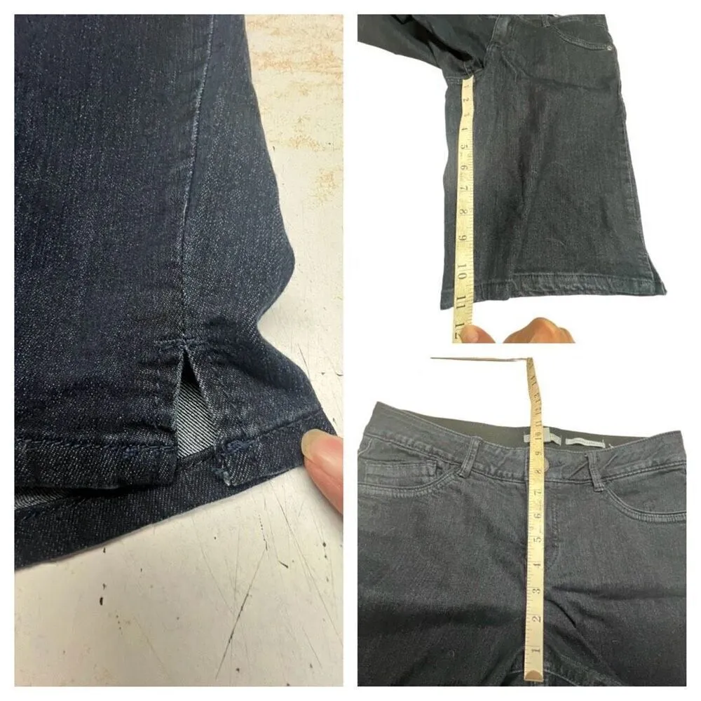 Dana Buchman Slimming Bermuda Shorts Sz 6 Black - Image 7