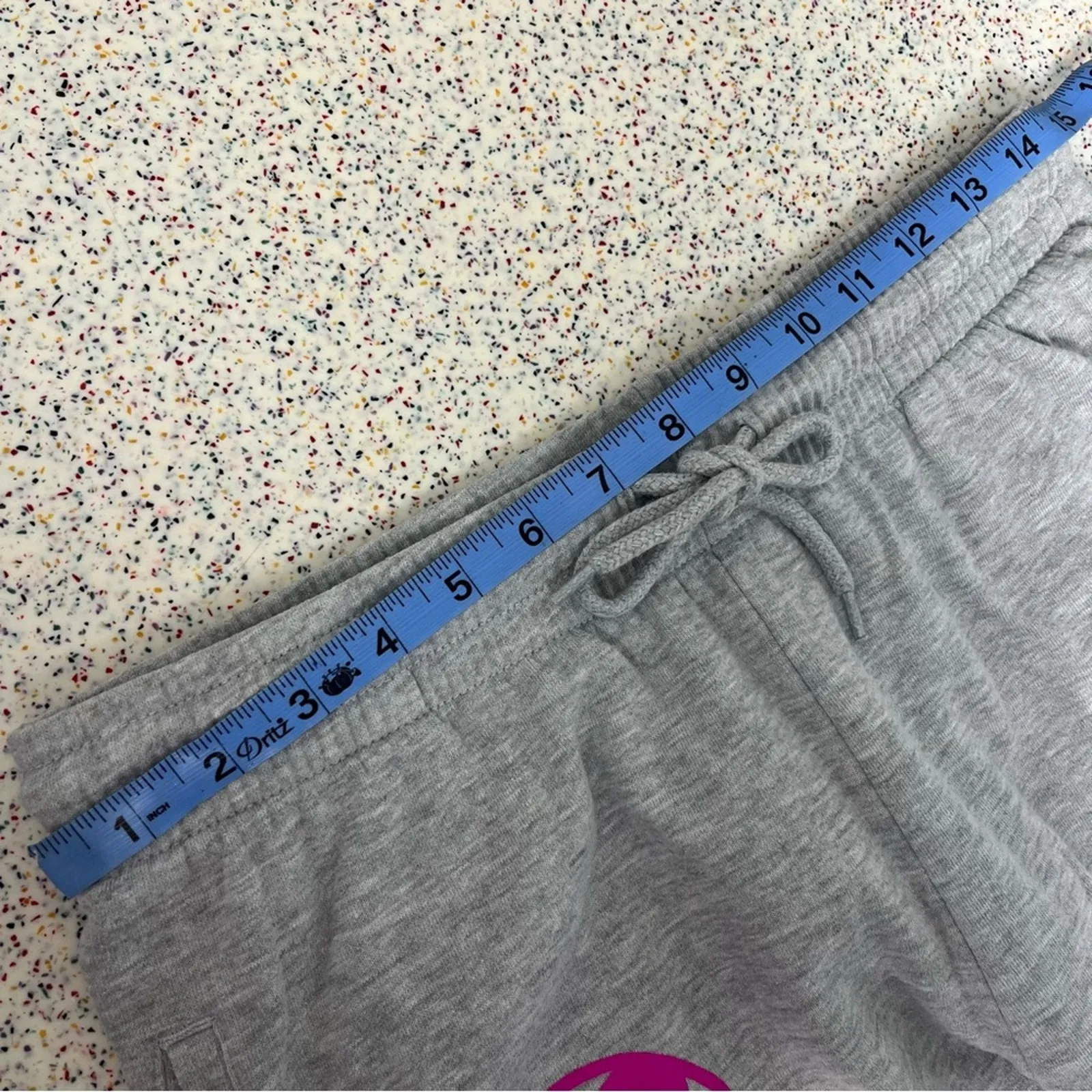 Barbie Mattel Sweatpants Joggers Gray Juniors Medium Size undefined - Image 4