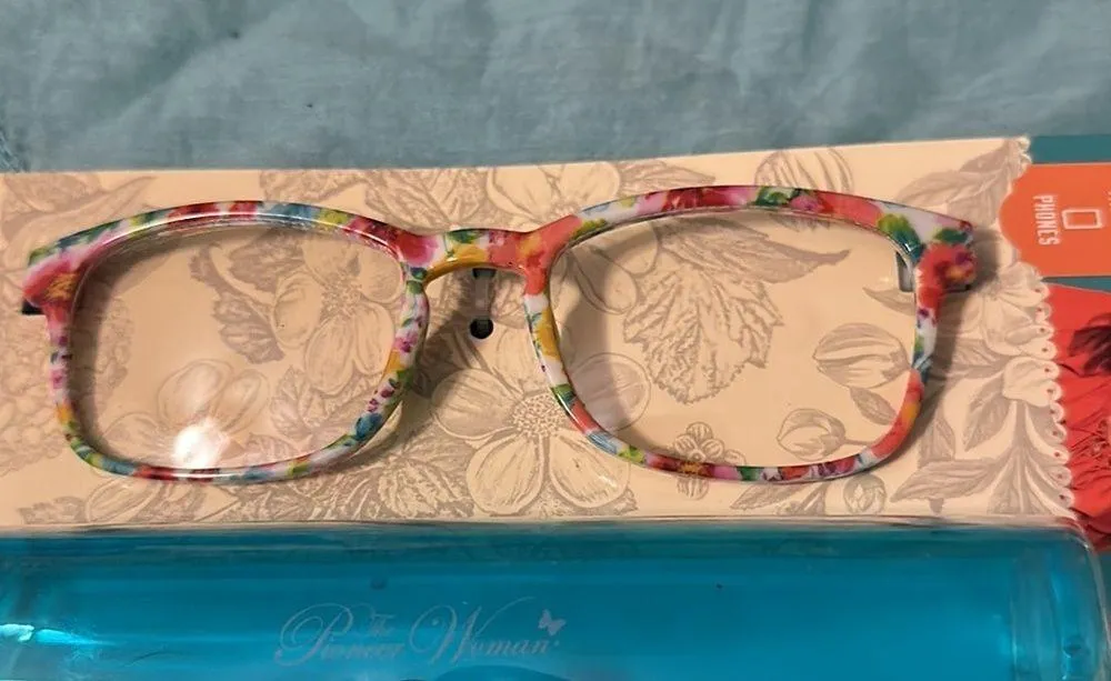 The pioneer woman blue light screen protection glasses New Pink - Image 5