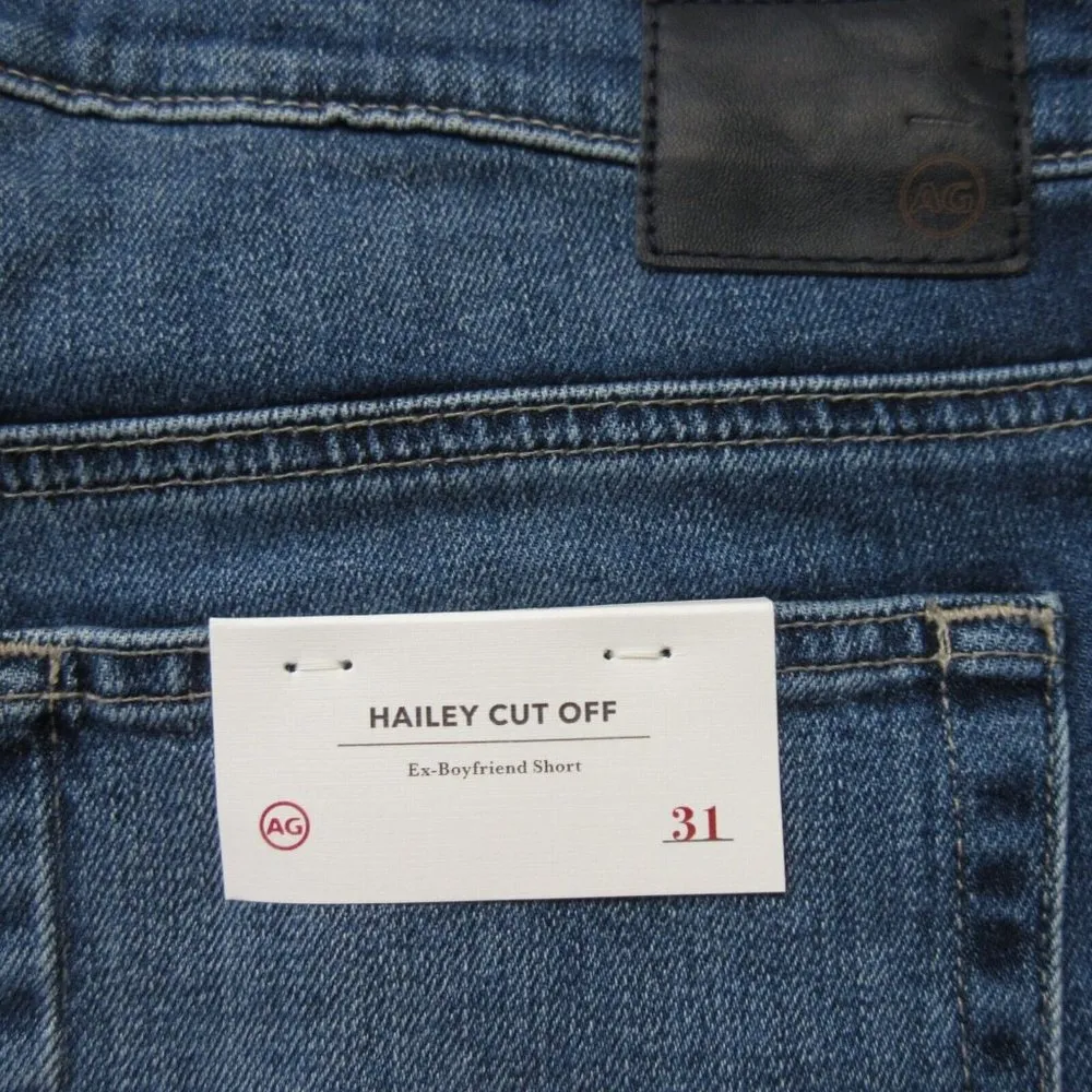 NWT Adriano Goldschmied AG Hailey Short in Firestone Ex-Boyfriend Shorts 31 - Image 4