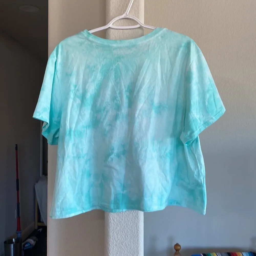 Lucky Brand Jimi Hendrix Tie Dye T-Shirt Cropped retro hippie rock band - Image 8