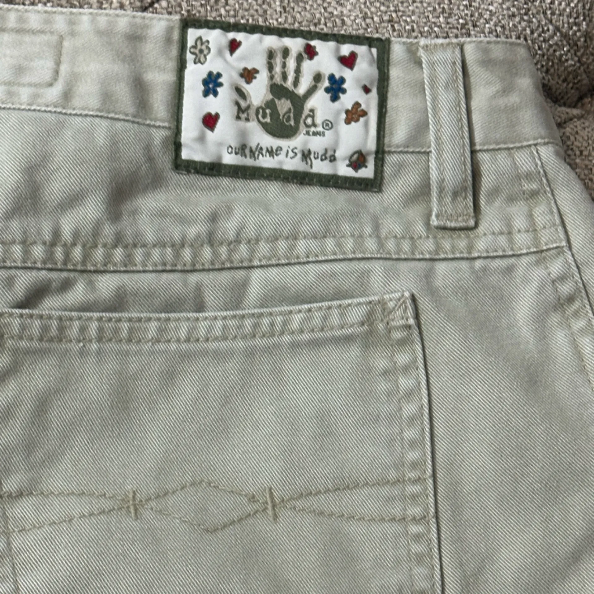 Mudd Y2K ‎ Khaki Button Fly Shorts - Image 6