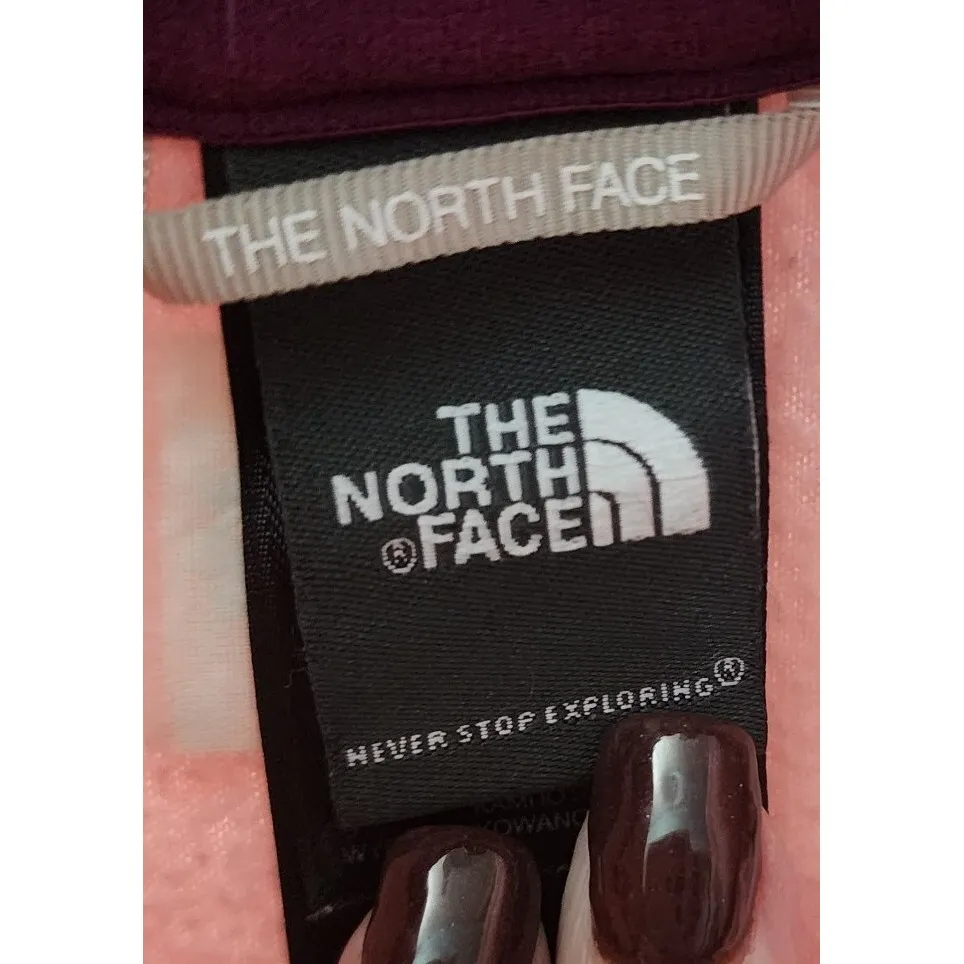 The North Face Fleece‎ Pullover Quarter Zip Activewear Top Pink Womens - Image 5