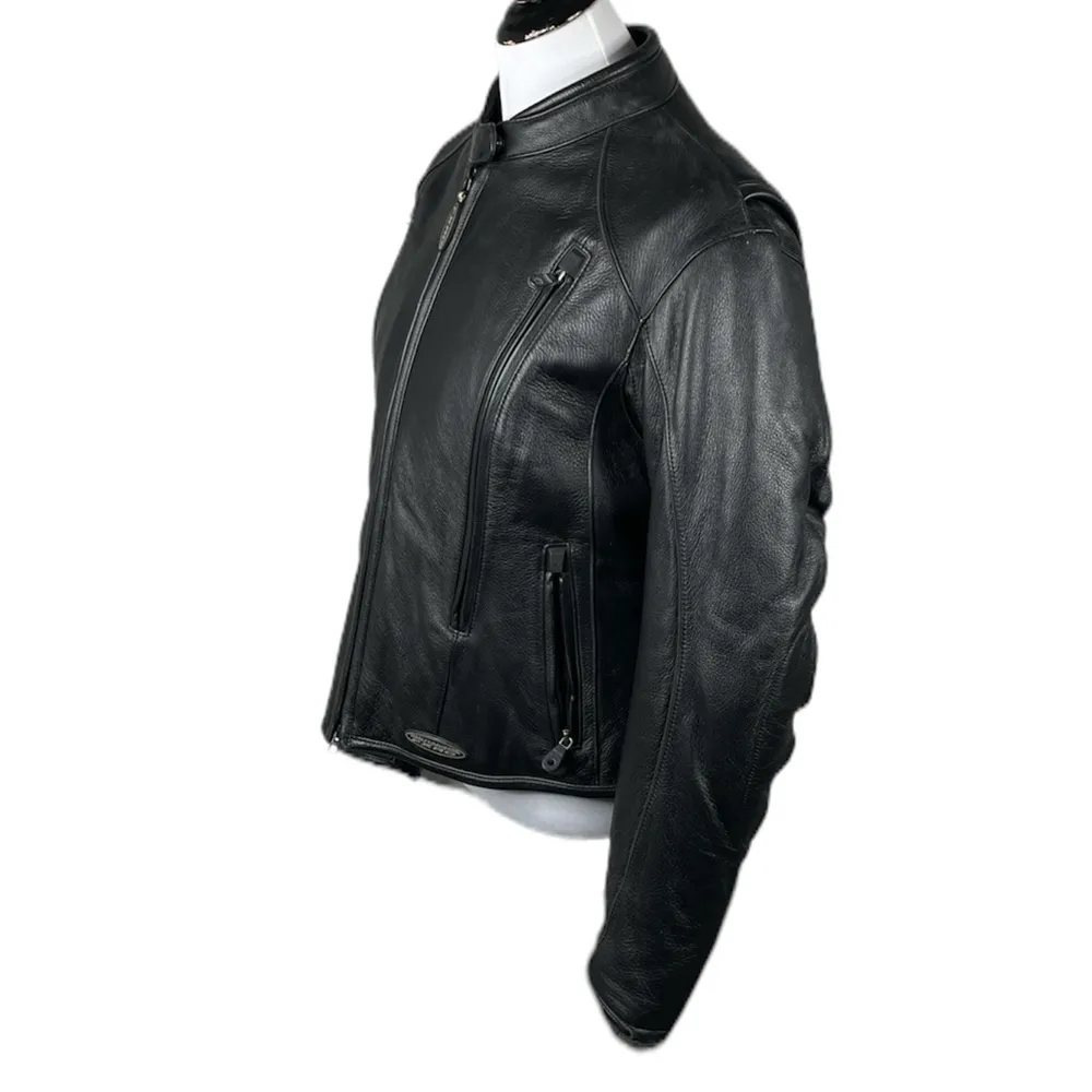 FXRG Leather Motorcycle Jacket, Black, X-Large - Image 6
