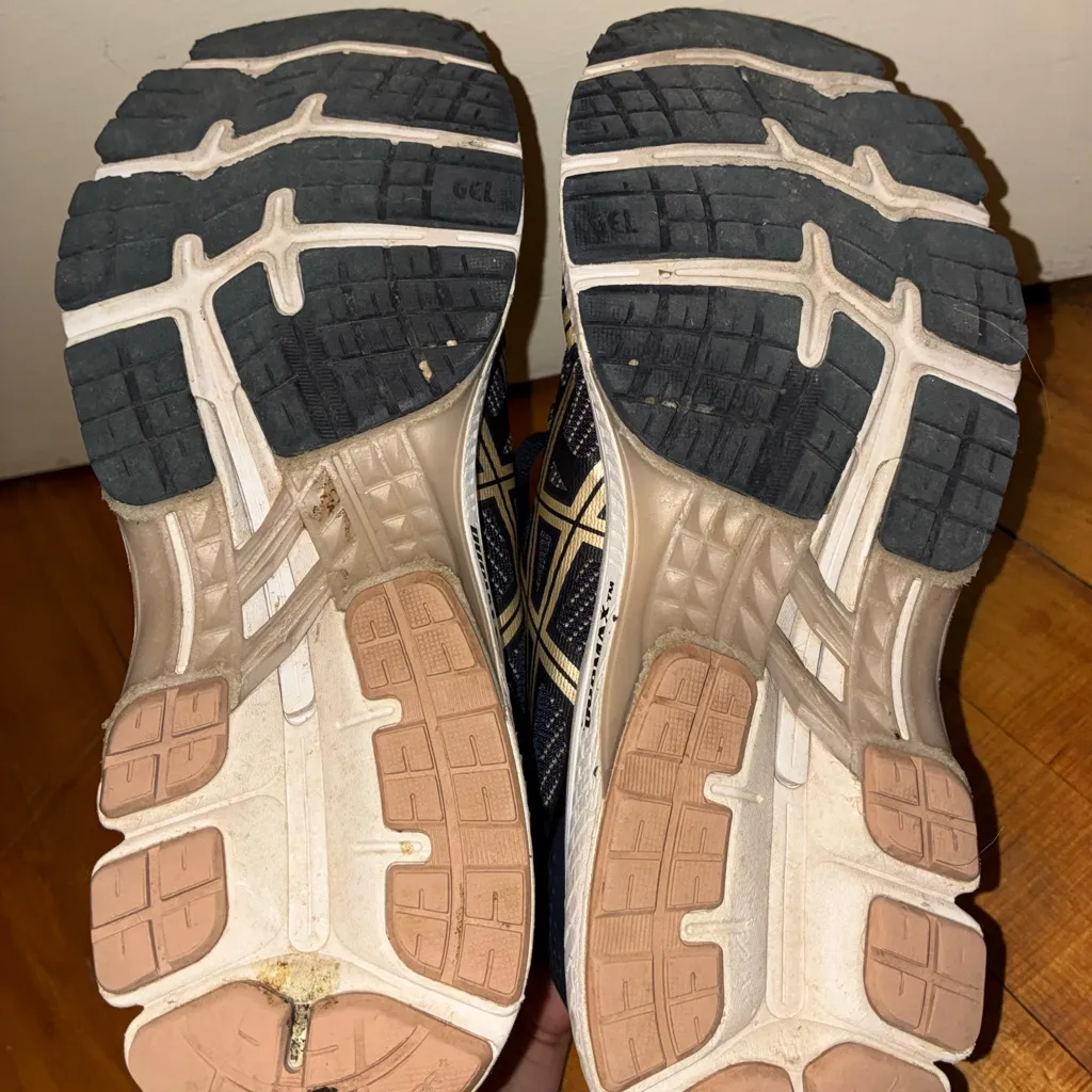 Asics Gel-Kayano 26 Lace-Up Blue FlyteFoam Women 10 Running Gym Workout Shoes - Image 6