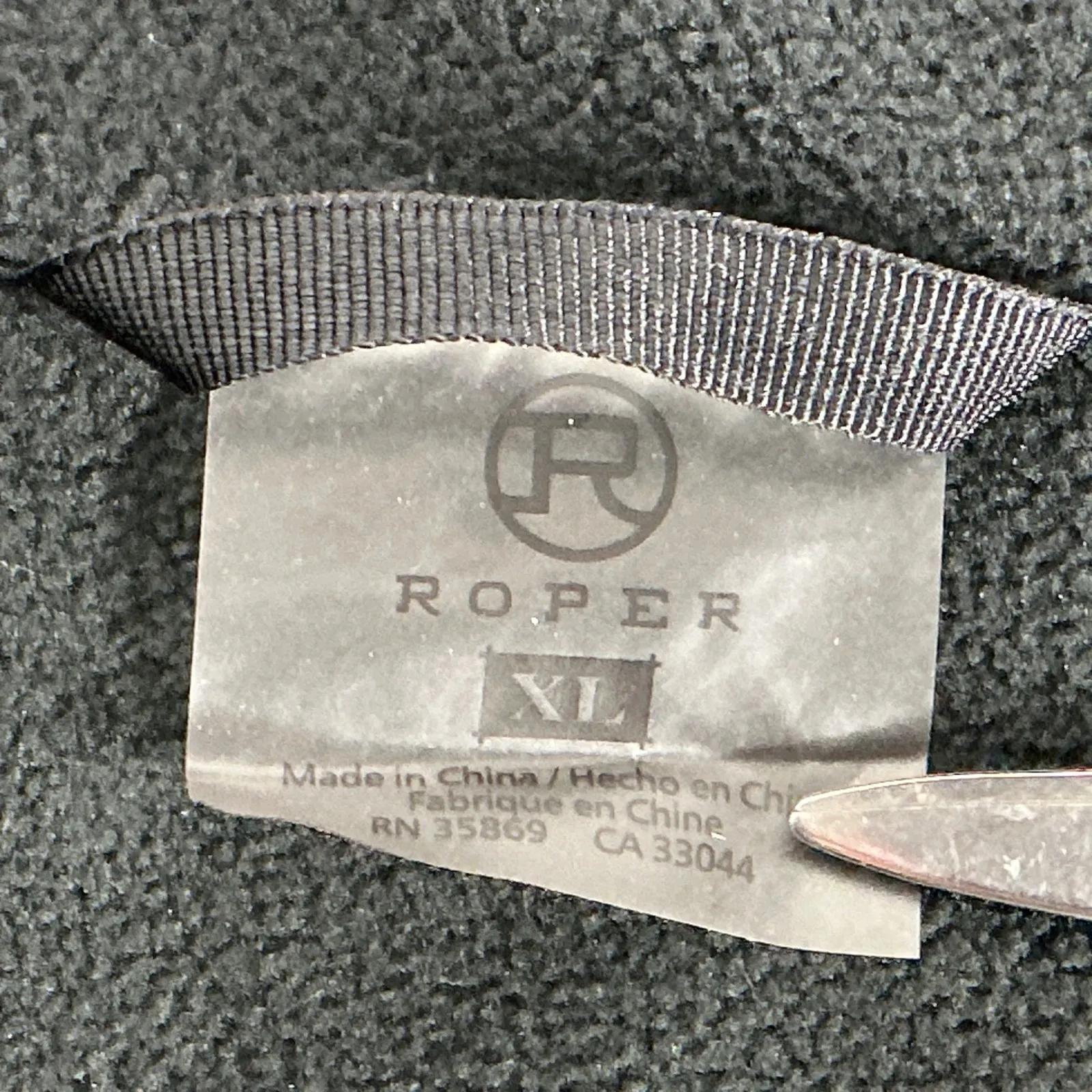 Roper Women's Softshell Jacket Blue Plaid Zip Front Western Outdoor Coat XL‎ - Image 6