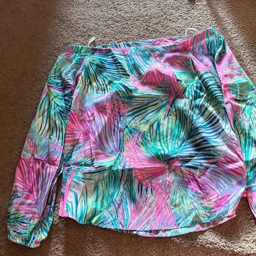 Lilly Pulitzer blouse xs - Image 2