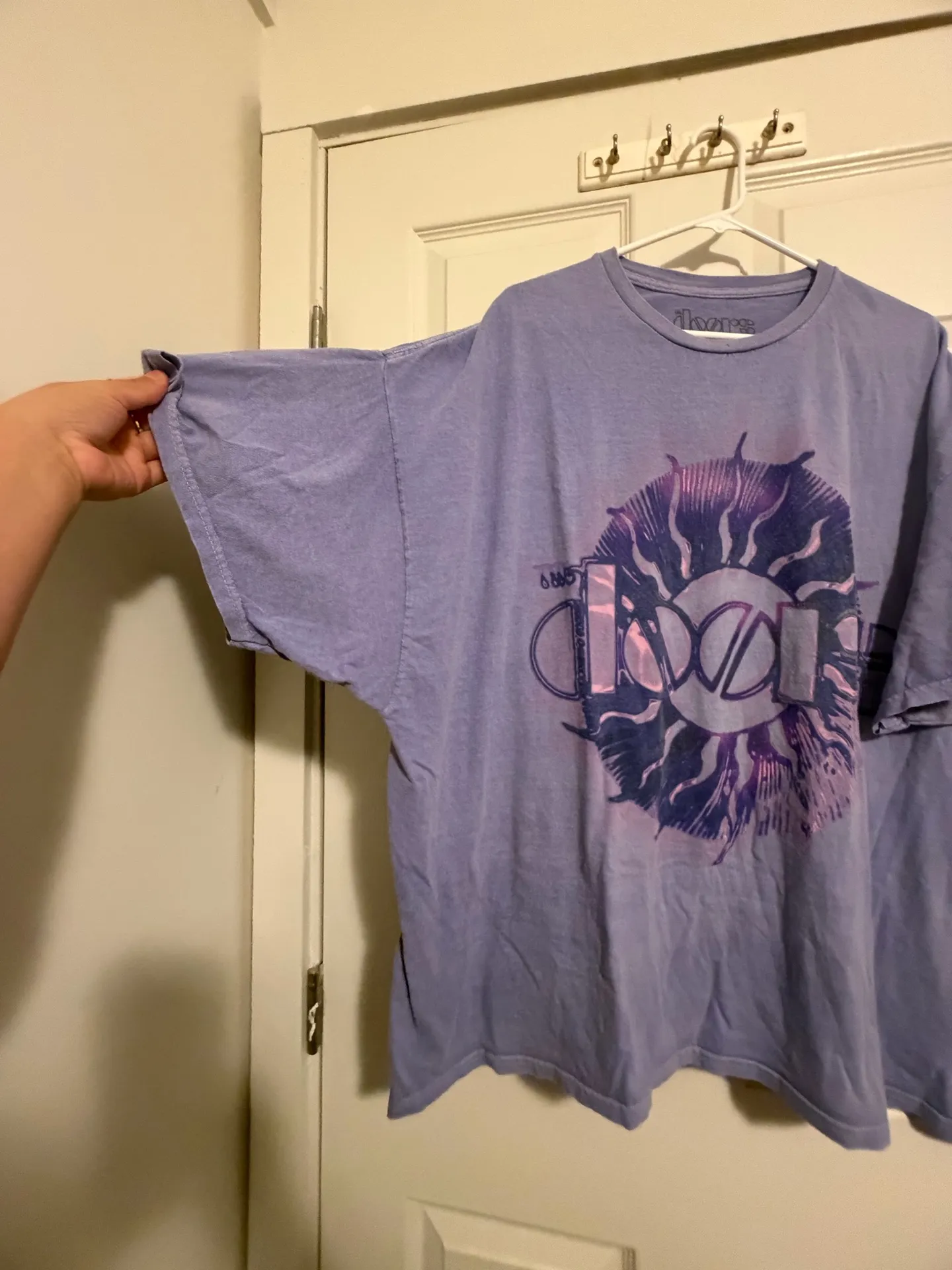 Urban Outfitters-The Doors Sun Tour Purple Baggy T-Shirt! - Image 6