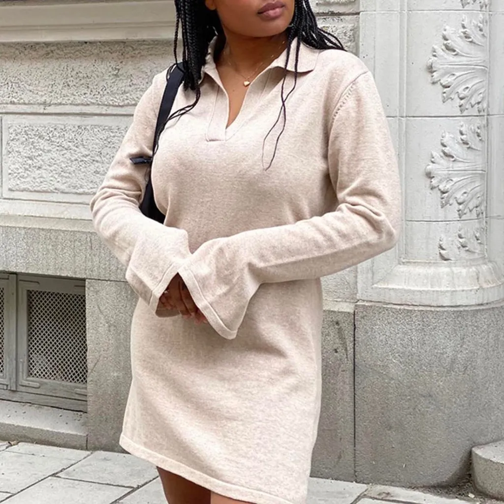 Djerf Avenue Getaway Dress Sand - Image 5