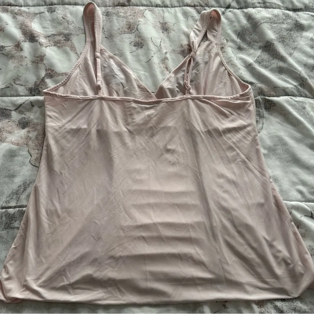 California Dynasty pink embroidered babydoll pajama top, size M boho loungewear Size M - Image 10