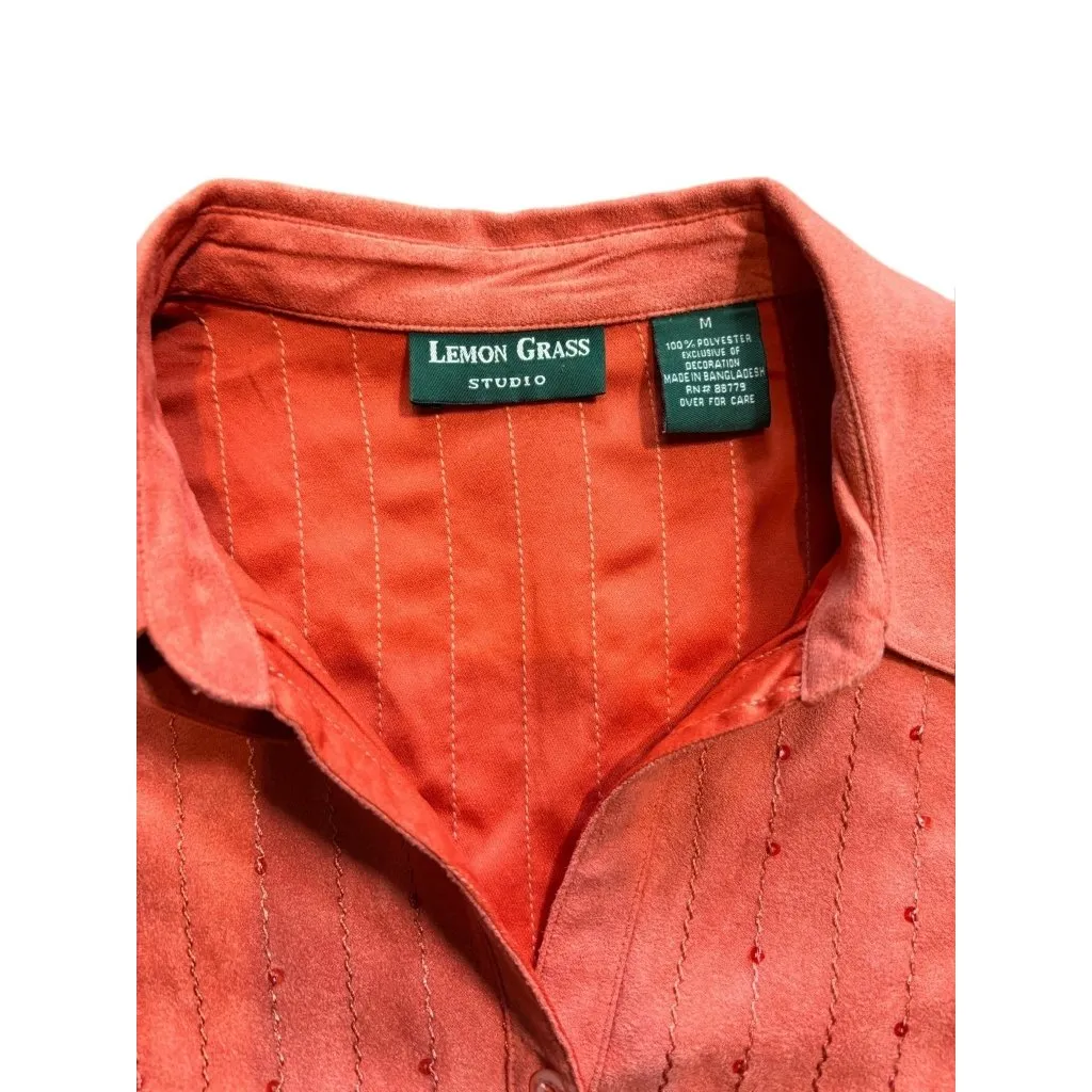 Lemon Grass Studio  Women's Orange Sequin - Image 4