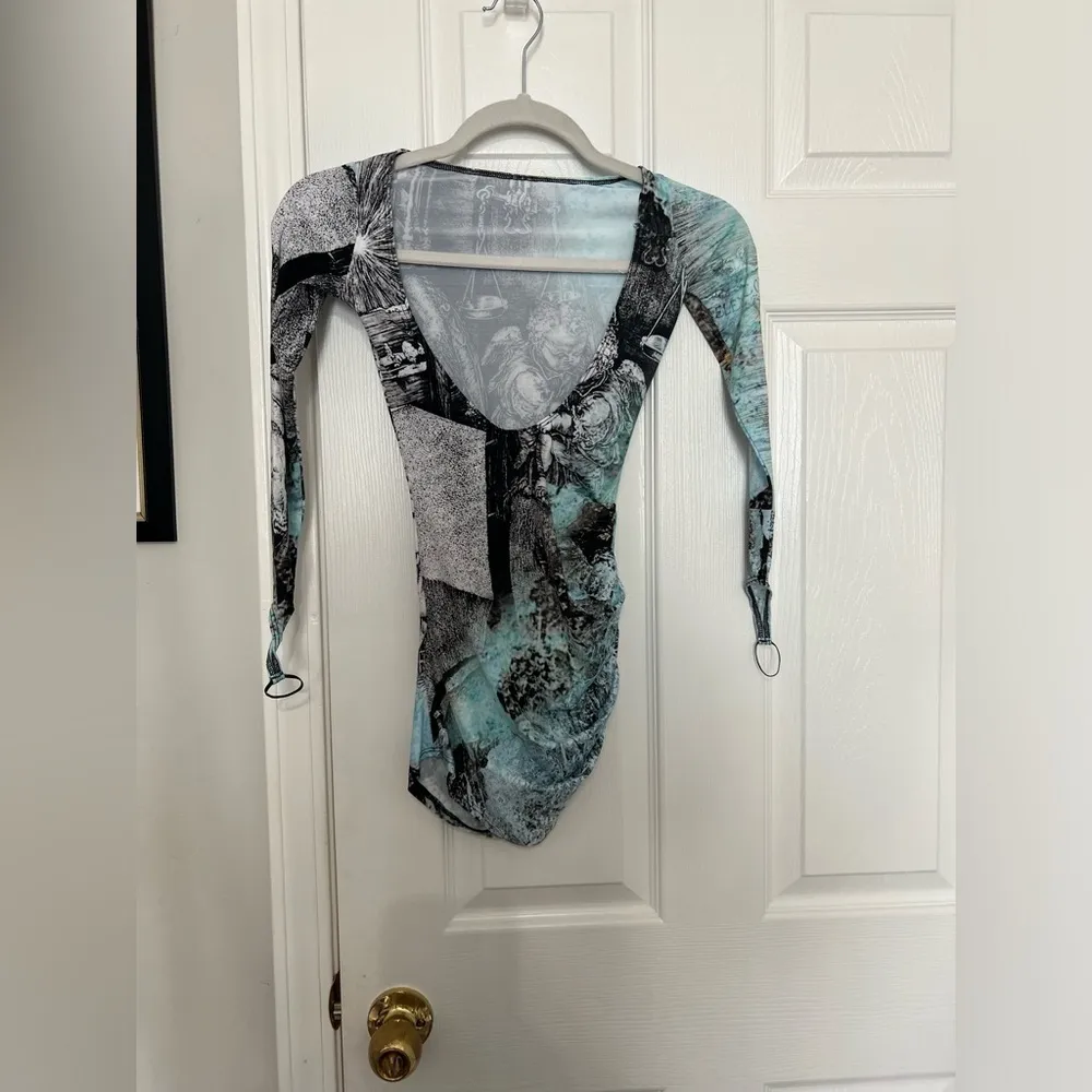 MAISIE WILEN Saturn mini Dress Blue Size XS - Image 7