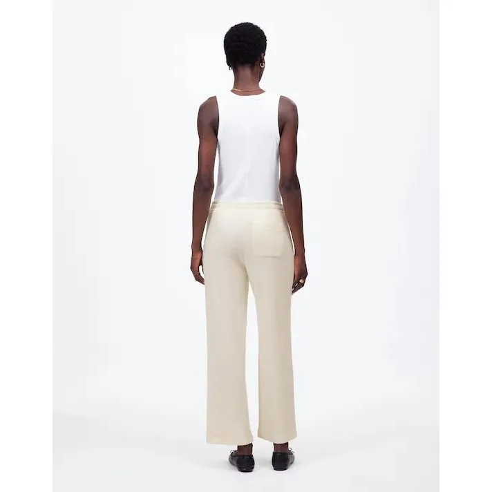 Madewell Knit Joggers Women’s Small – Cream Cozy Lounge Pants Drawstring Waist - Image 2