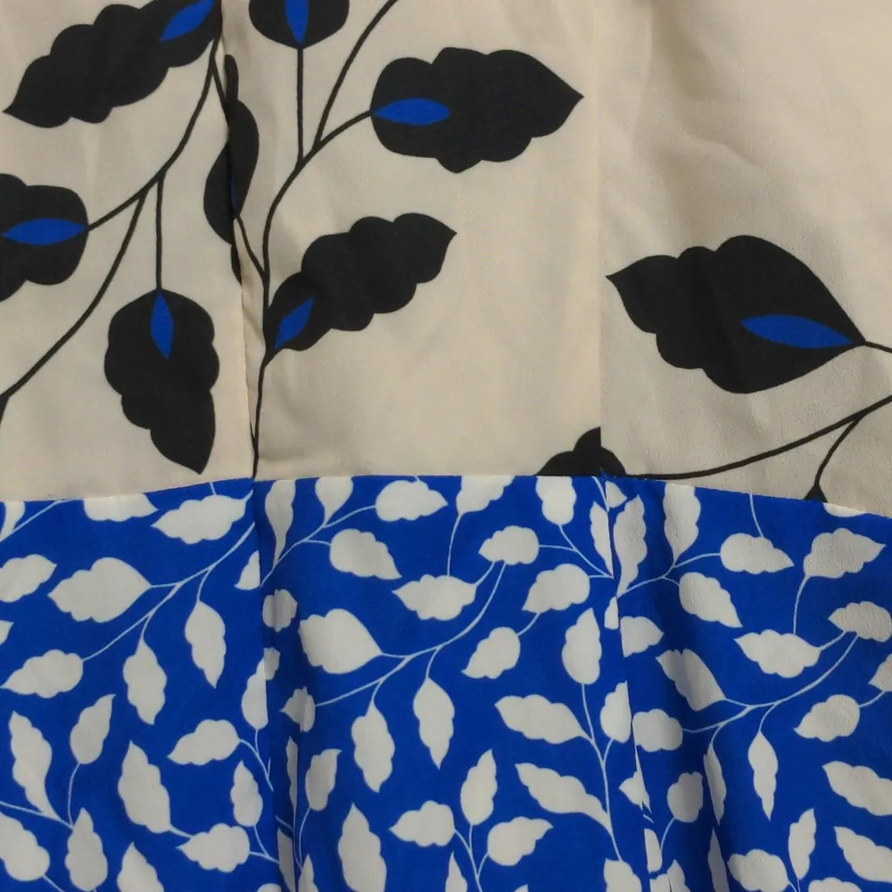 Yumi Kim Botanical Wrap Dress Floral Colorblock Approx S (see measurements) - Image 4