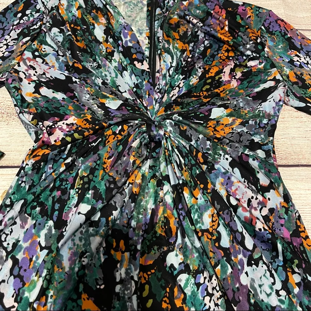 Catherine Malandrino Women Green Casual Dress S - Image 6