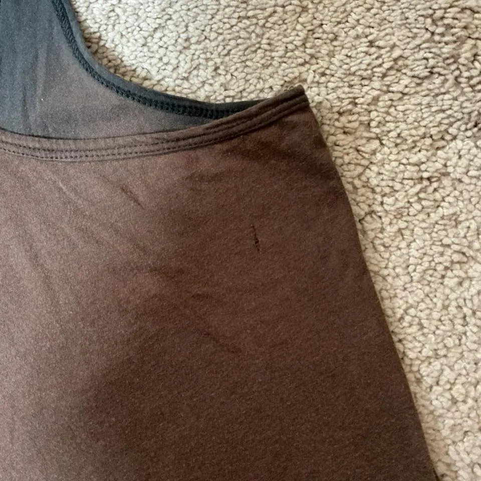 Heritage 1981 Women's Graphic Tank Top City Bicycle Print Racerback Brown M - Image 7