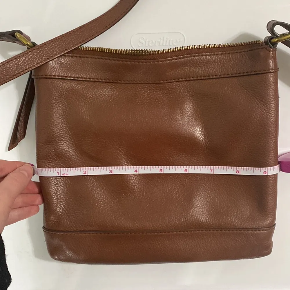 Fossil issue 1954 leather patchwork colorblock crossbody bag - Image 7