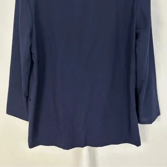 Vintage Requirements Blazer Womens Size‎ 14 One Button Classic Blue Lightweight - Image 8