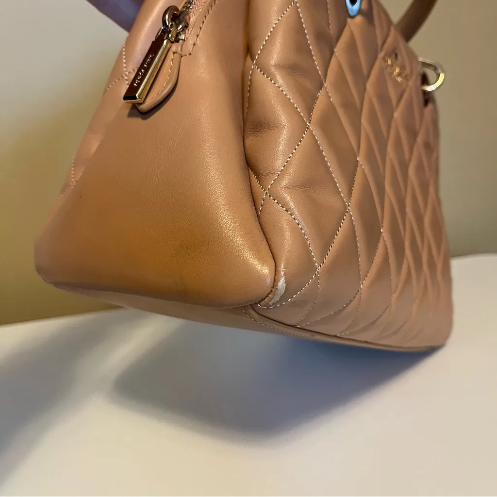 Kate Spade Tiramisu Quilted Satchel - Image 3