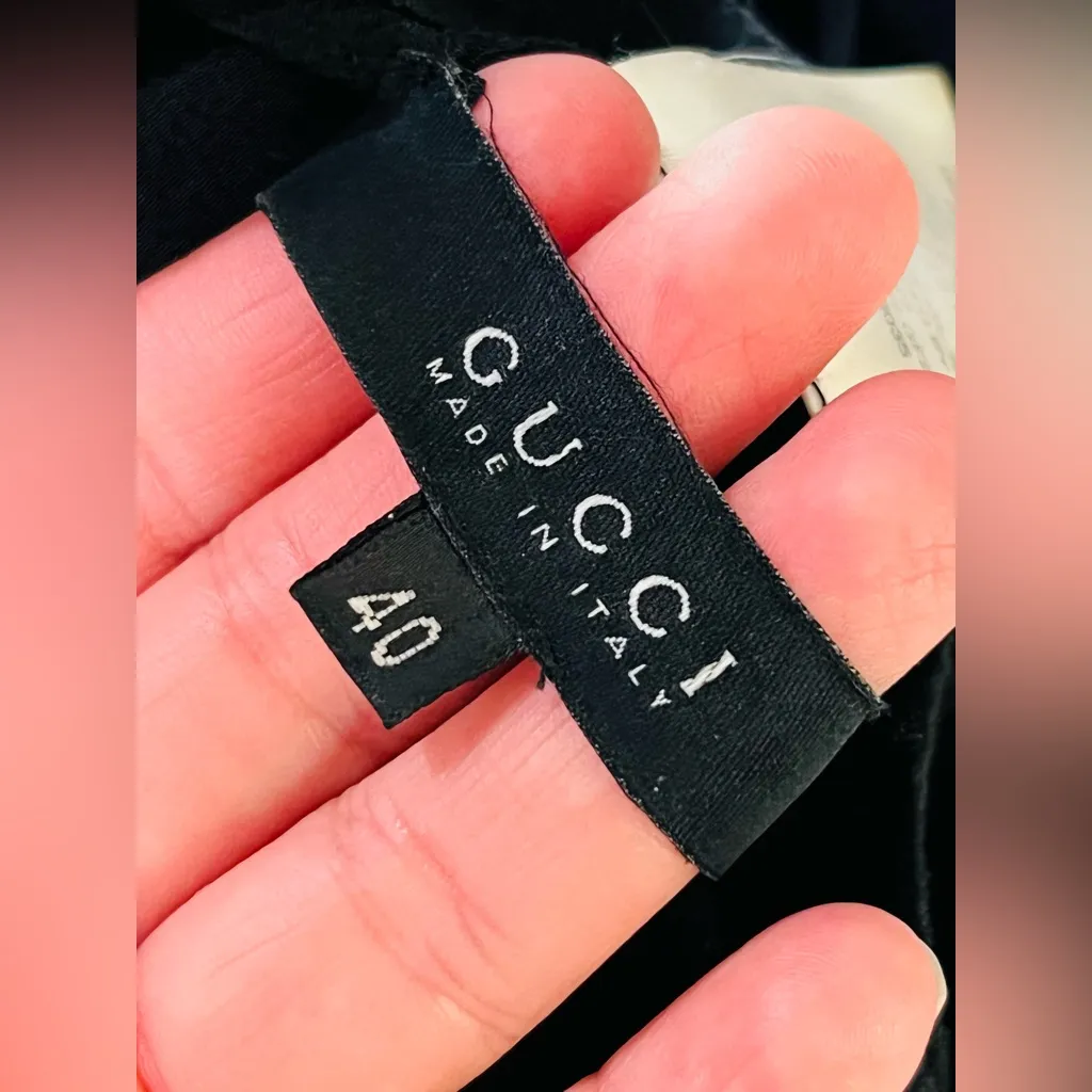 Gucci  2002 tom ford for gucci silk skirt. italian size 40 but lace up front - Image 9