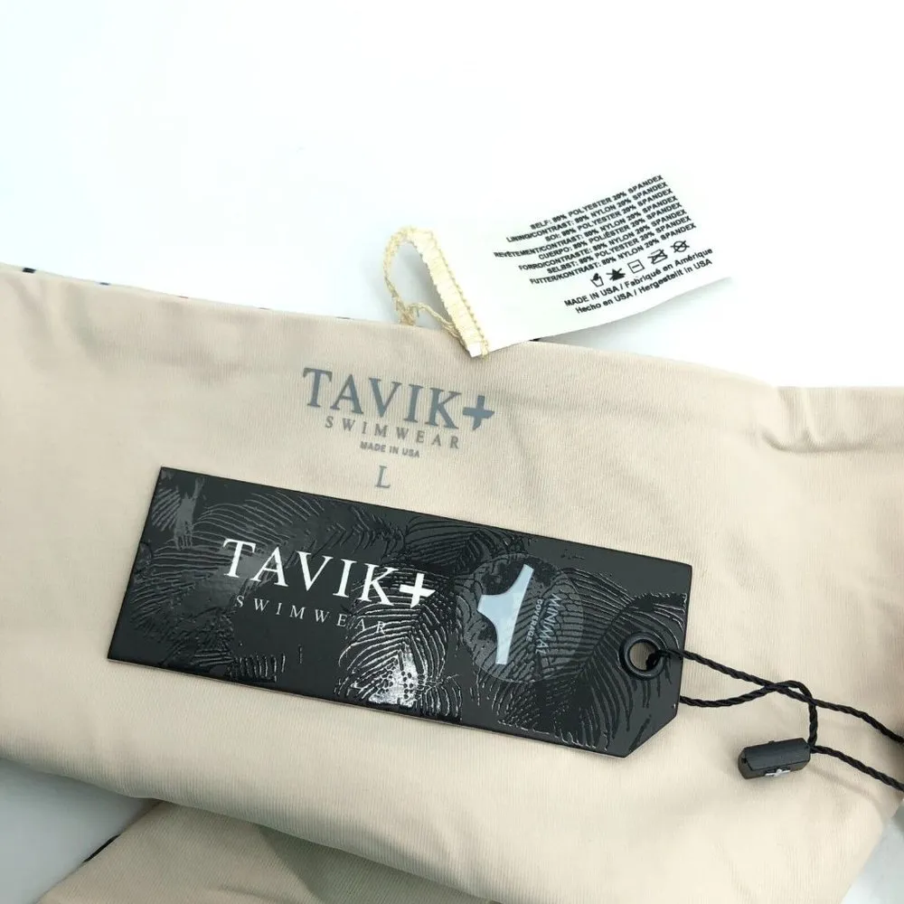 Tavik Horizon Stripe Tapioca Vine Bikini Bottoms Strappy Minimal Coverage L Size L - Image 6