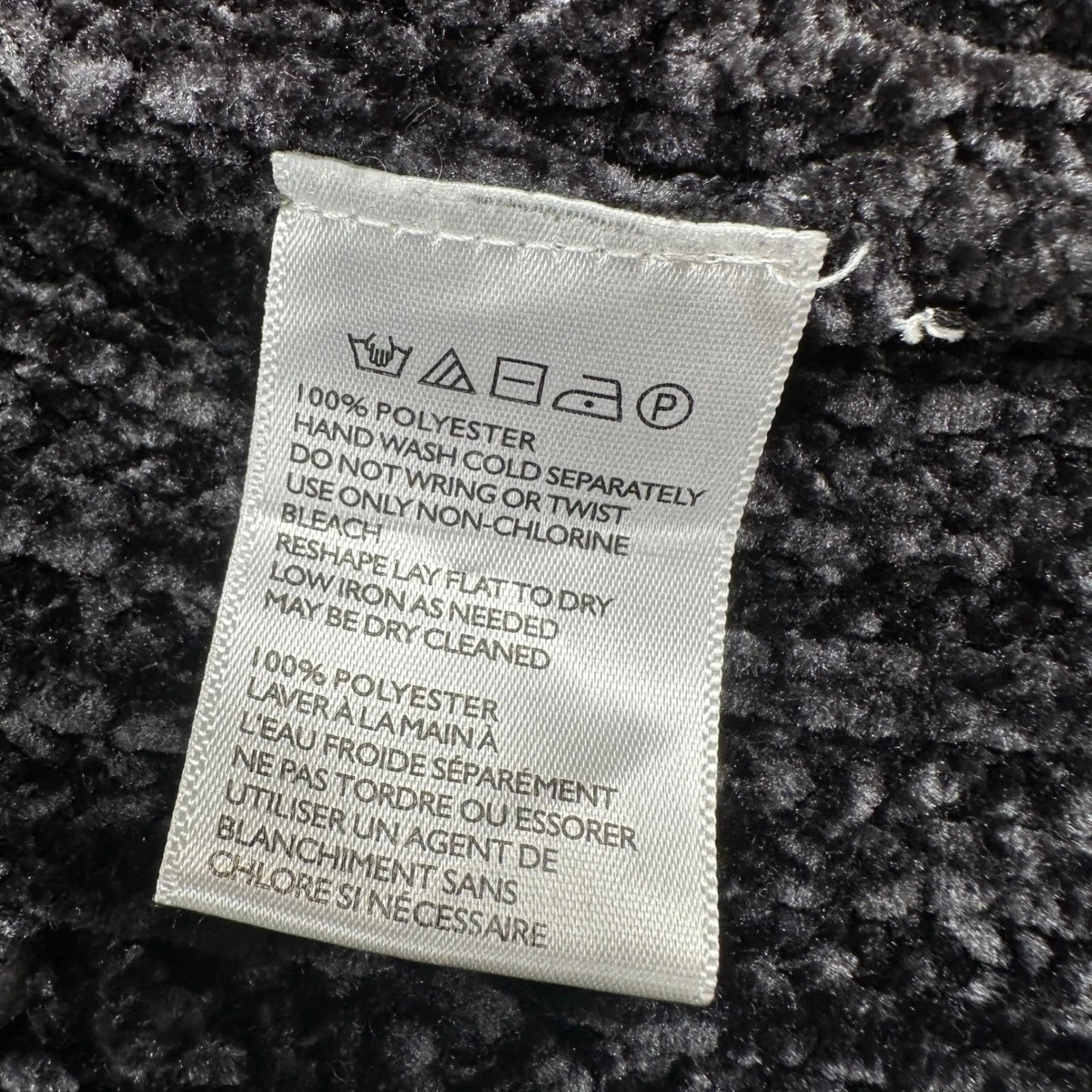 Urban Outfitters Chenille Open Front Cardigan Sweater S Knit  Charcoal Gray Cozy - Image 5