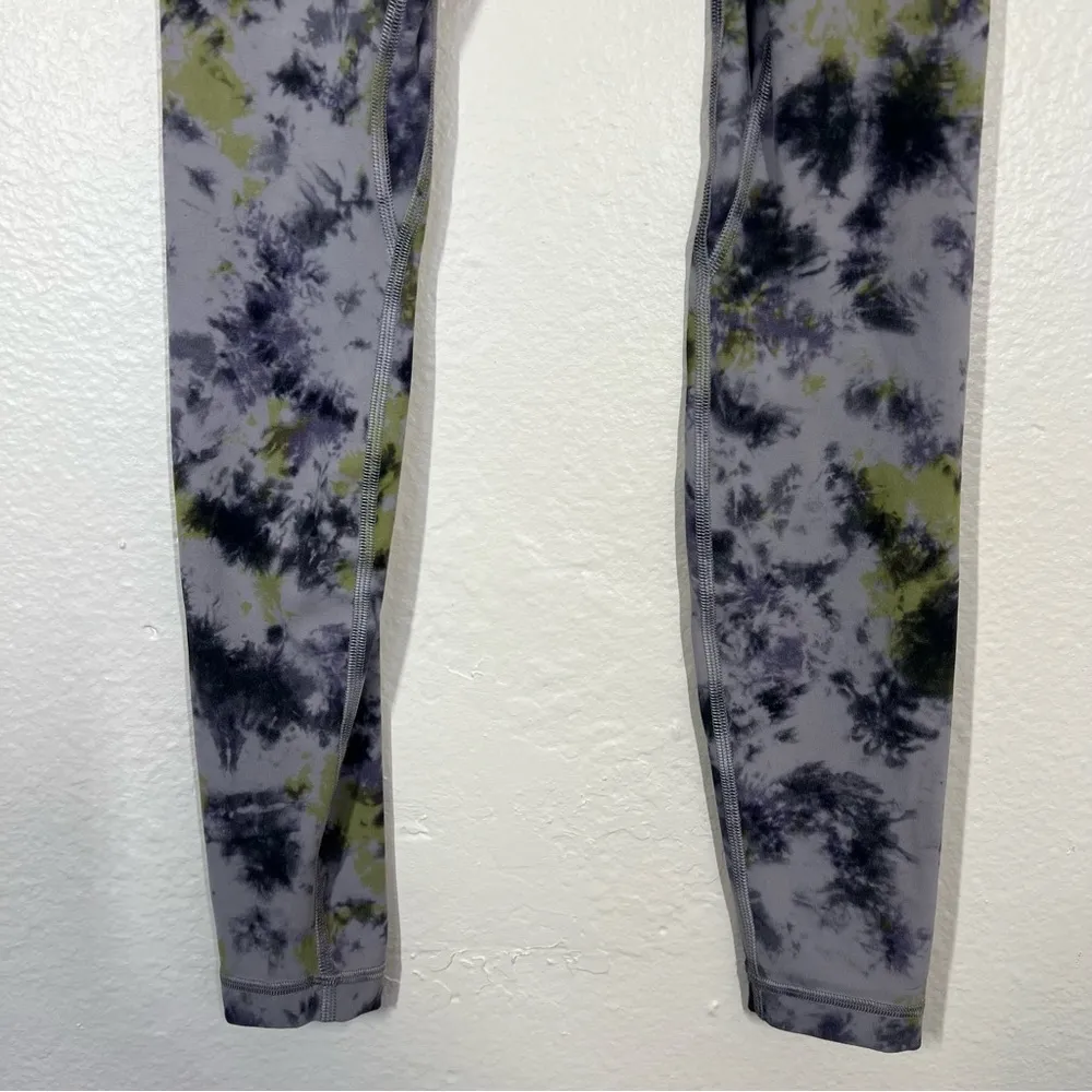Lululemon  Radial Tie Dye Mauve Grey Multi Align High-Rise Pant 28" - Image 13