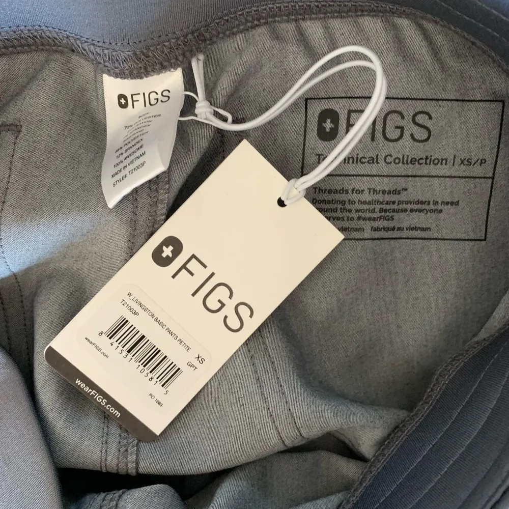 Gray  scrub pants - Image 3