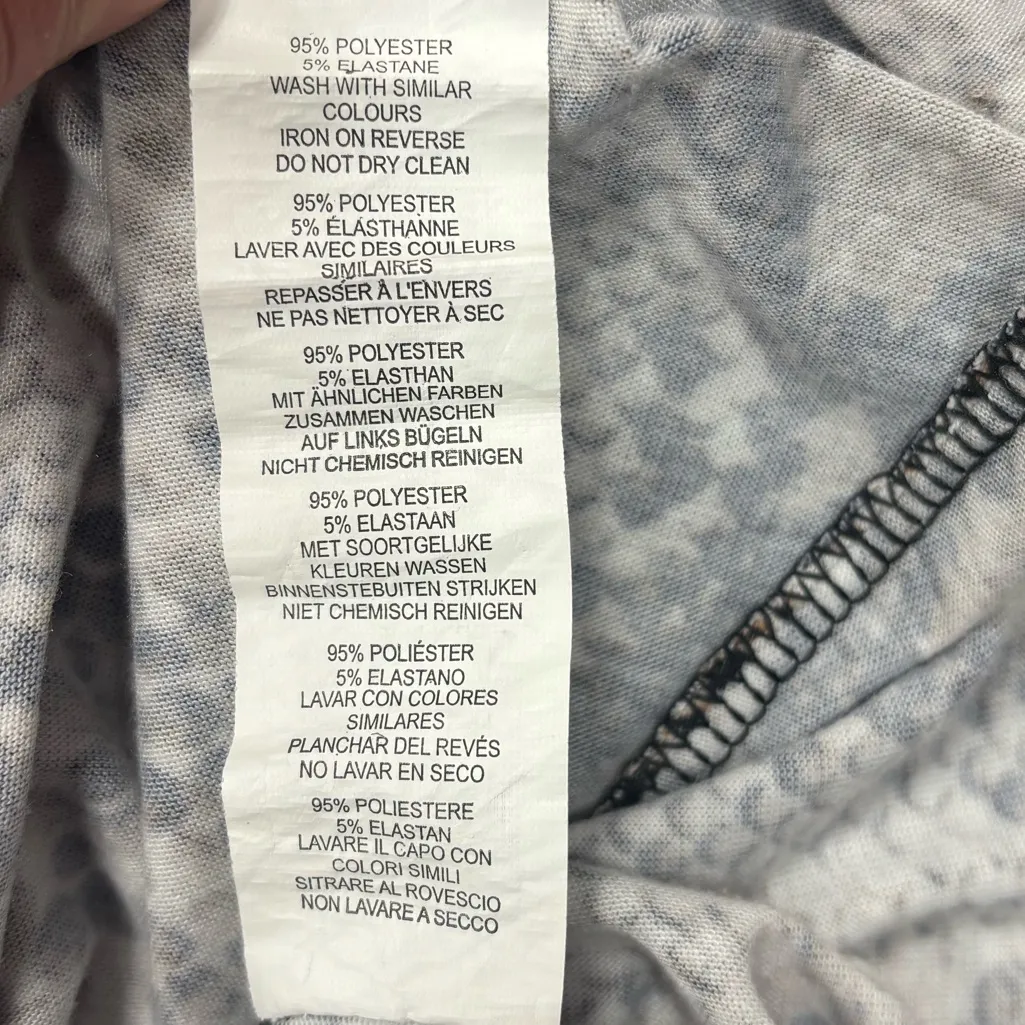 Nasty Gal Size 4 Snakeskin Bodysuit Brown Black White Off the Shoulder Sexy‎ - Image 11