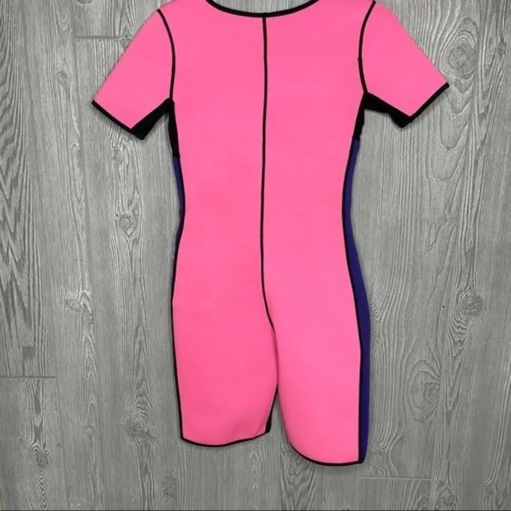 Hot shaper shape wear zip up for postpartum , post suger hot work out shaper L - Image 2