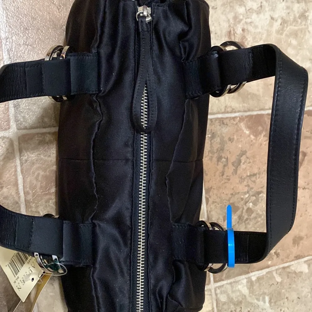 Lauren Ralph Lauren barrel satin handbag purse NEW W/tag - Image 5