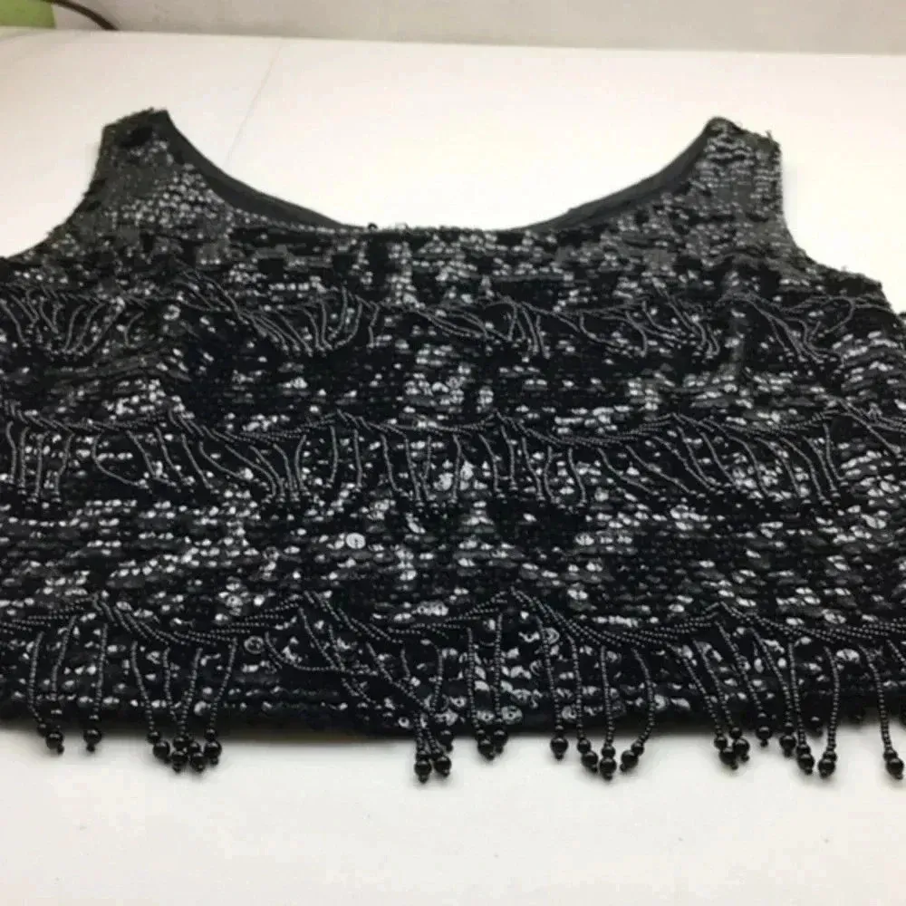 Un brand ladies blouse S Black - Image 13