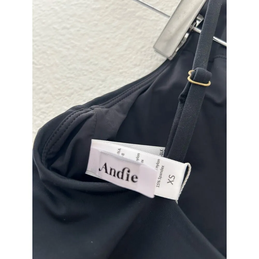 Andie Swim the Amor One Piece in Black XS NWT - Image 7