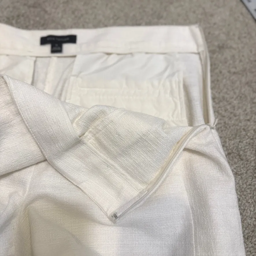 Ann Taylor 12 nautical sailor high waist textured shorts SH 3111 - Image 7