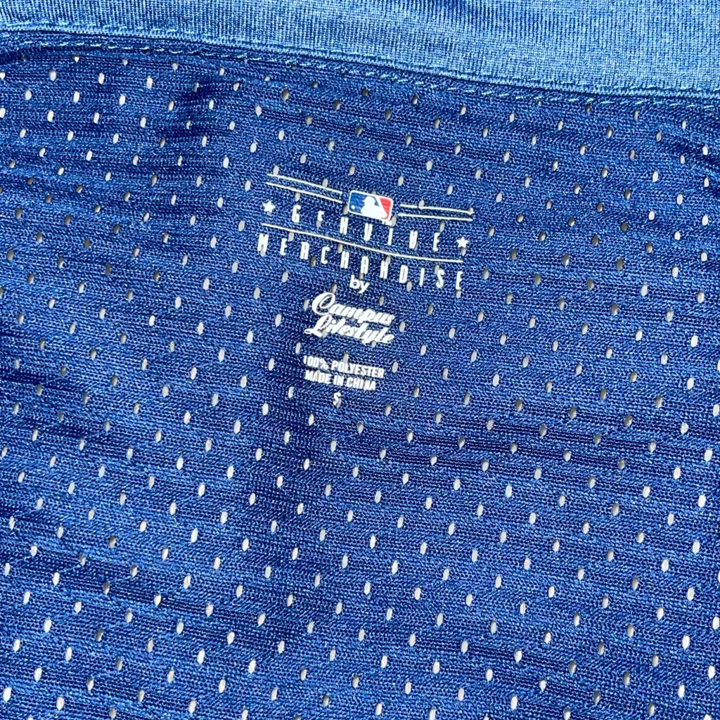 Chicago Cubs Campus Lifestyle Meshback Jacket Womens Size Small MLB Baseball Blue - Image 6