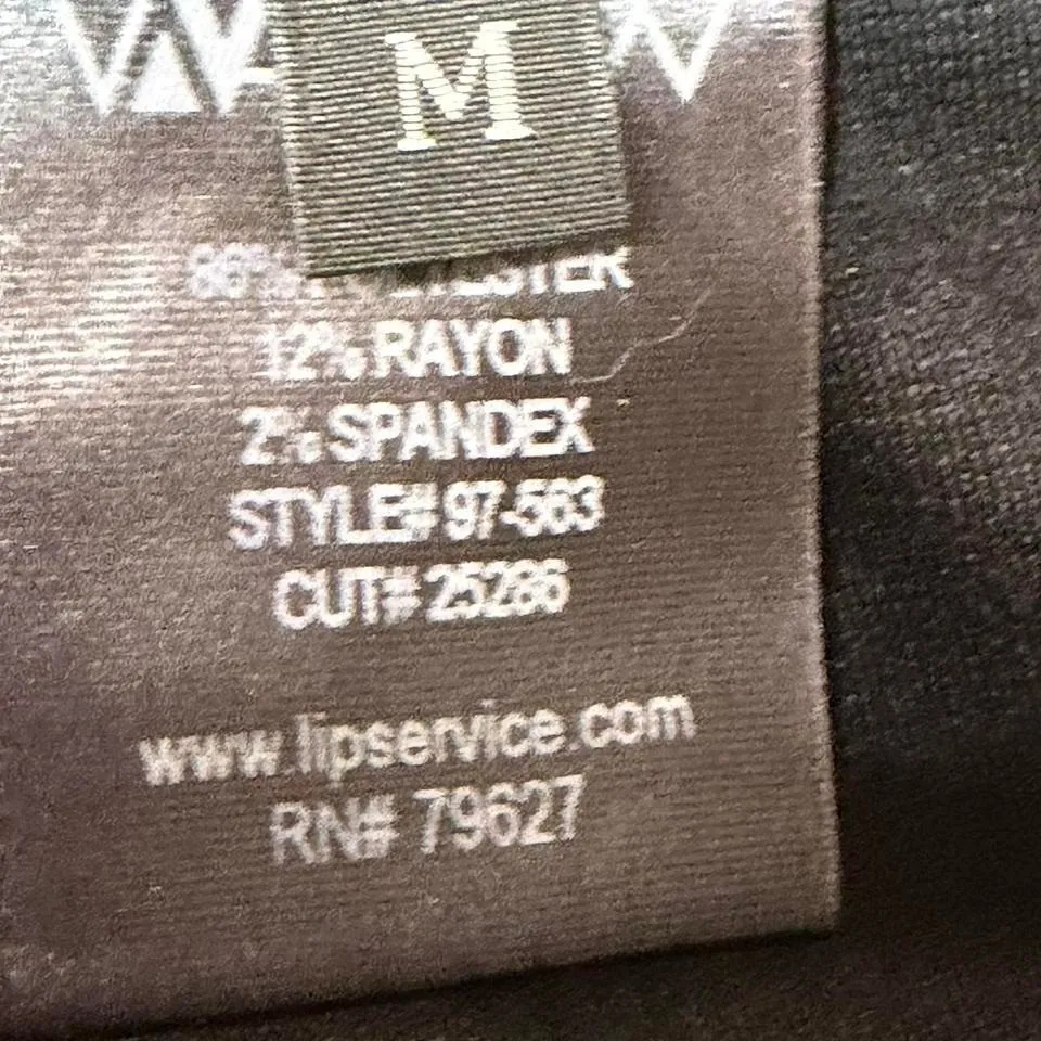 Black Lace Trimmed Black High Waist Leggings - Image 5