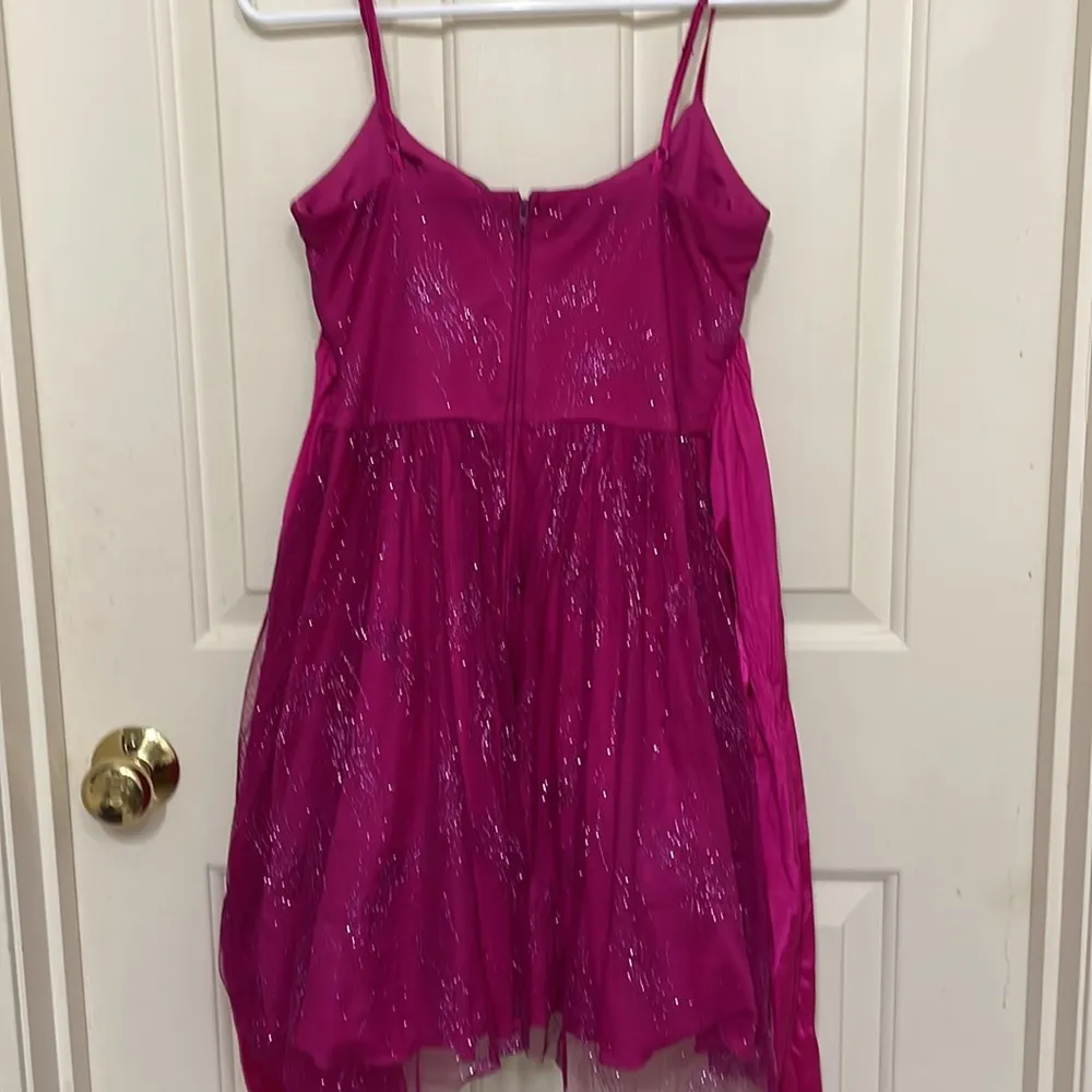Magenta Formal Dress - Image 3