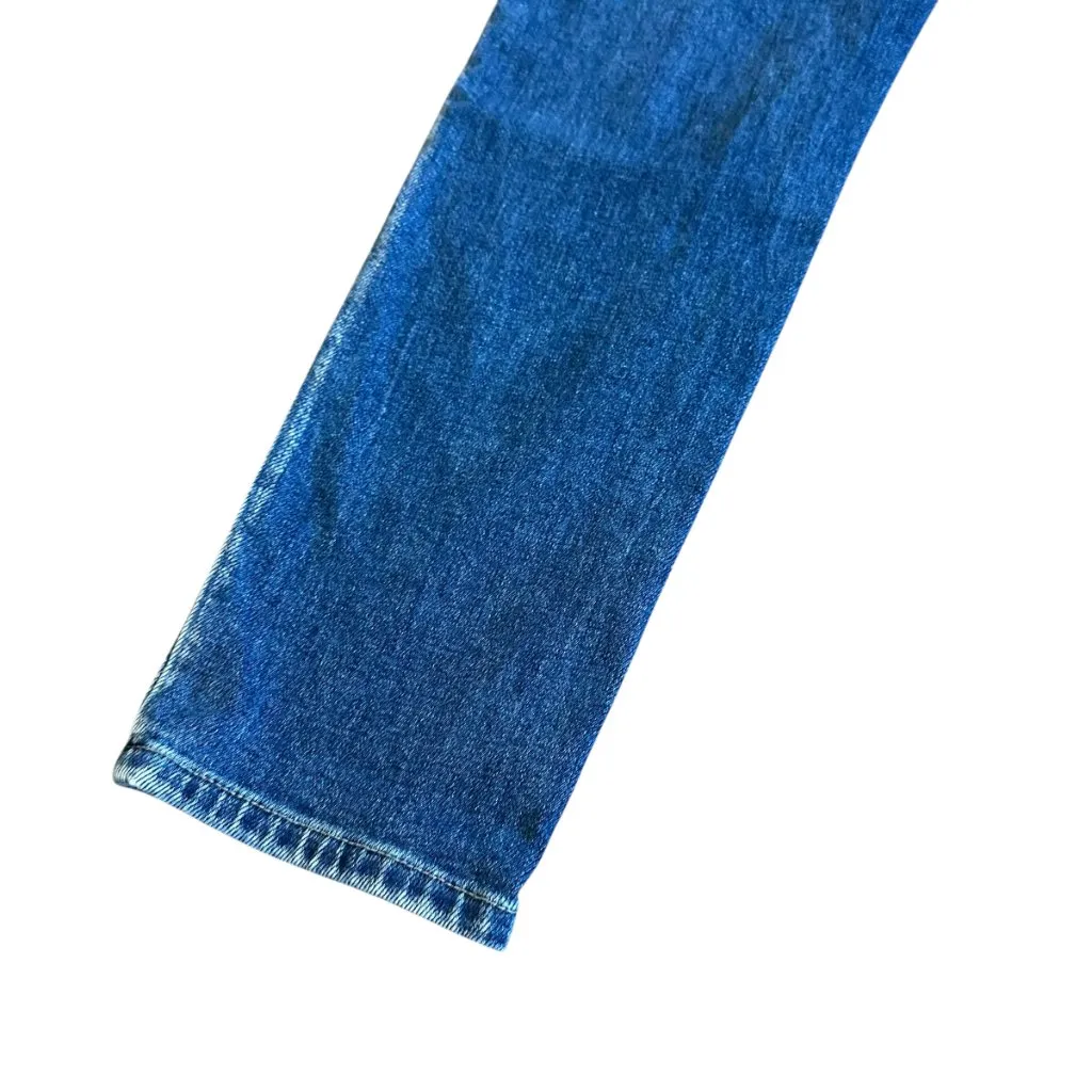 Kancan Skinny Leg Jeans Dark Wash Denim Classic Comfy Stretch Size 28 Women's Blue - Image 8