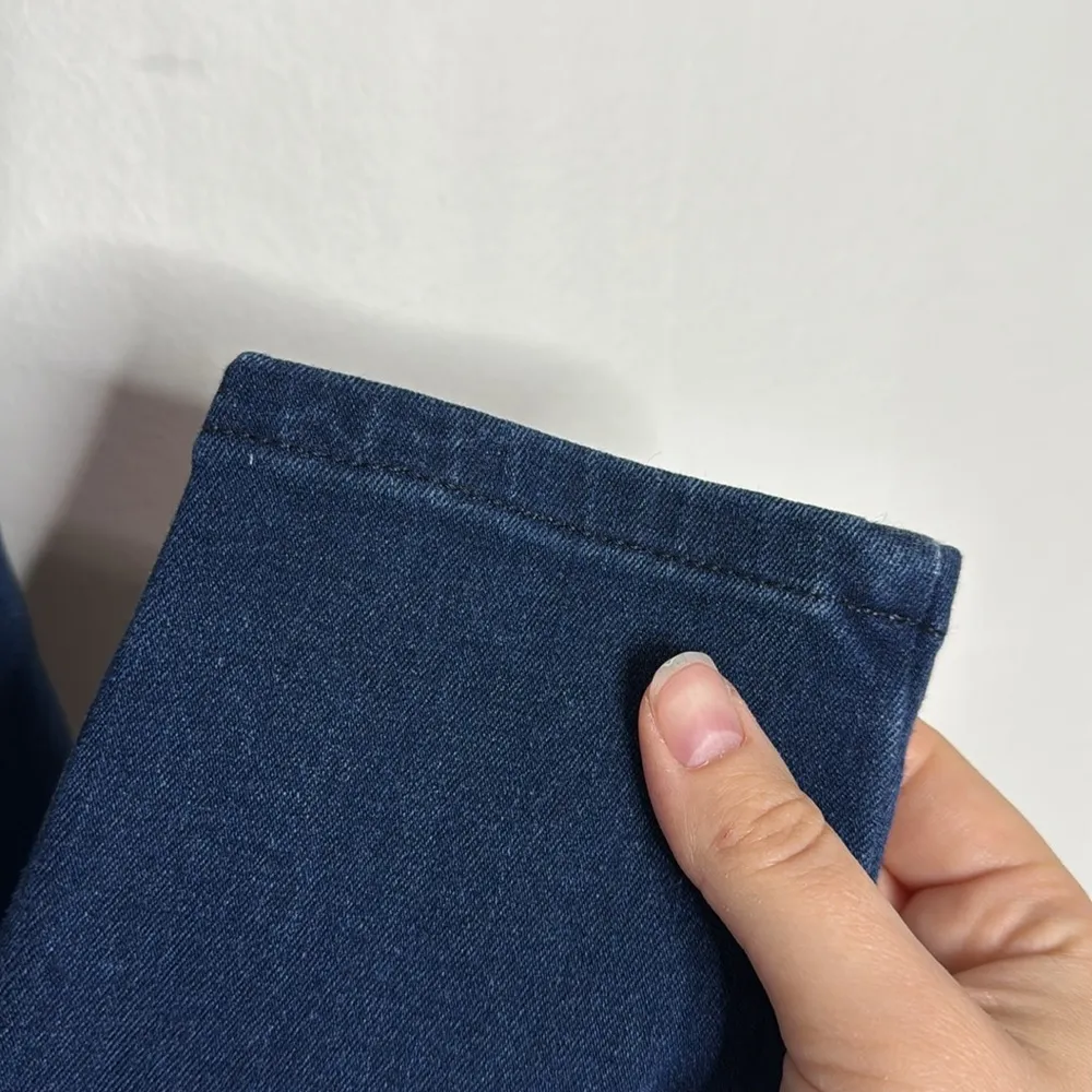 Betabrand Blue Jeggings Slim Fit Stretch yoga pants denim Size M - Image 6