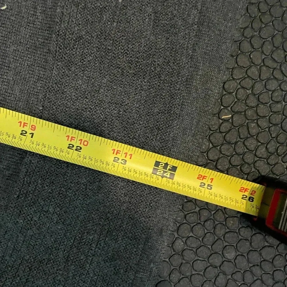 ASOS  split side turtleneck grey sweater‎ size 6 -B12 - Image 8