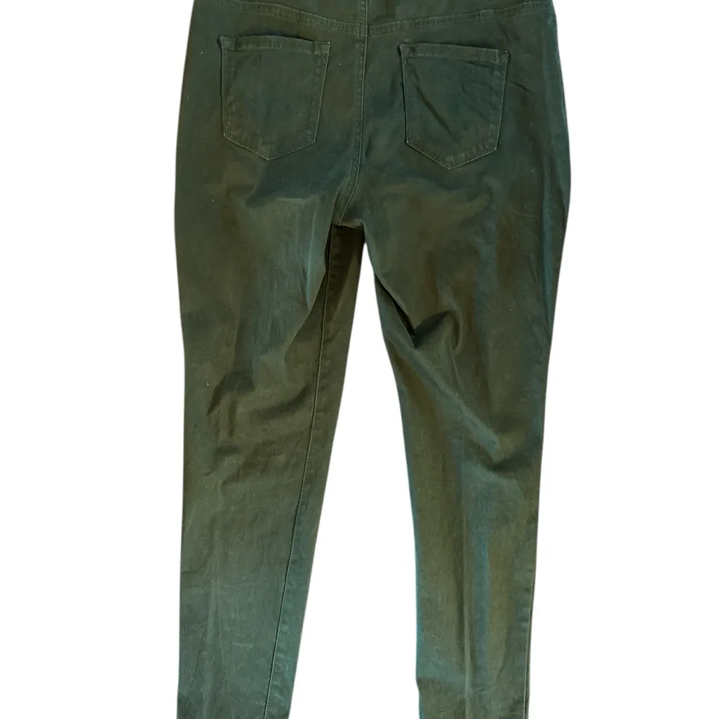 Nine West Dark‎ Green Skinny Pants - Image 2