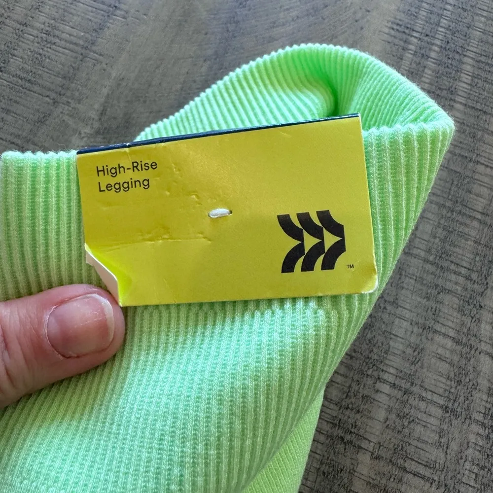 All in Motion ribbed, seamless leggings- size L - Image 3