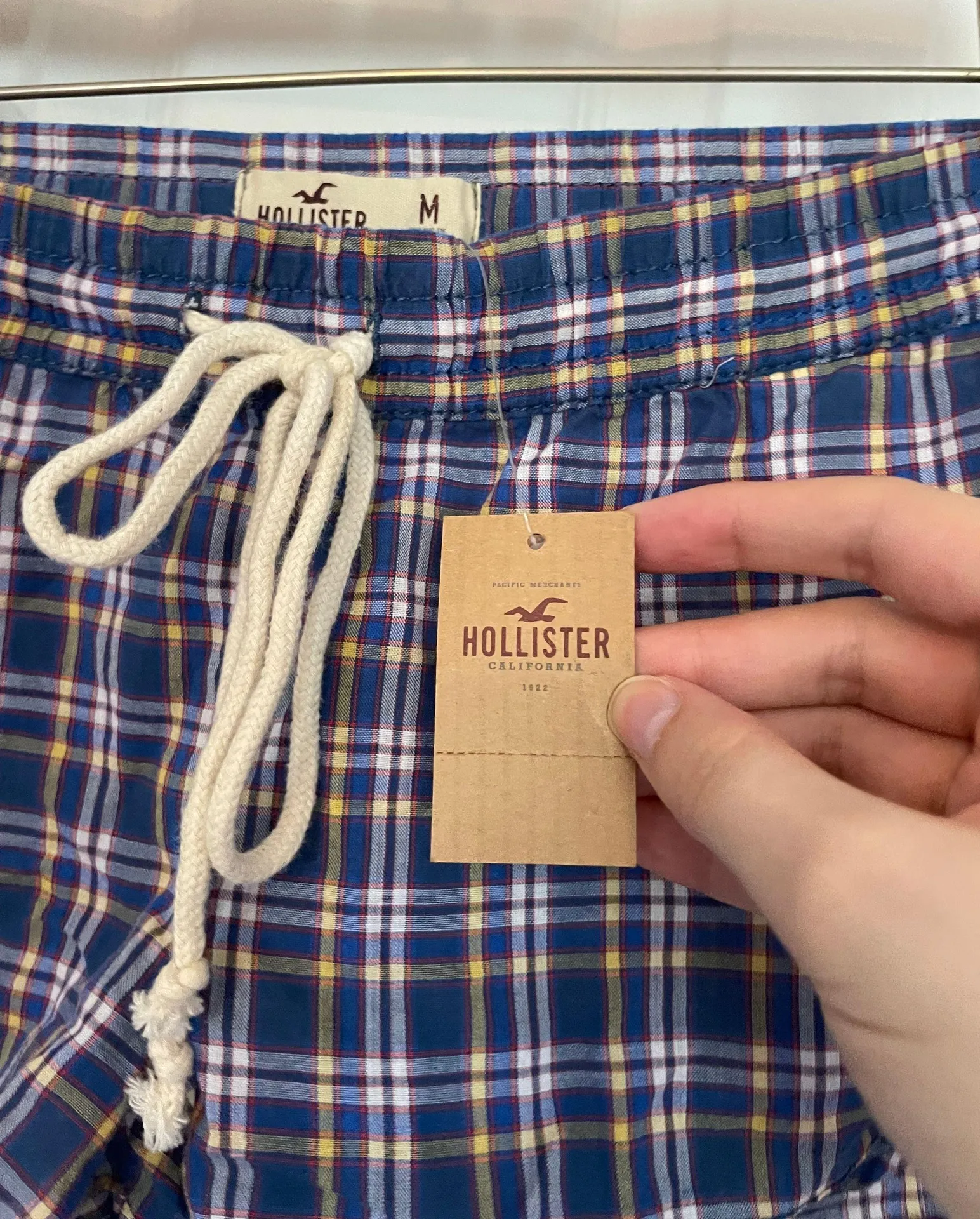 Y2K  Plaid Pajama Shorts - Image 5