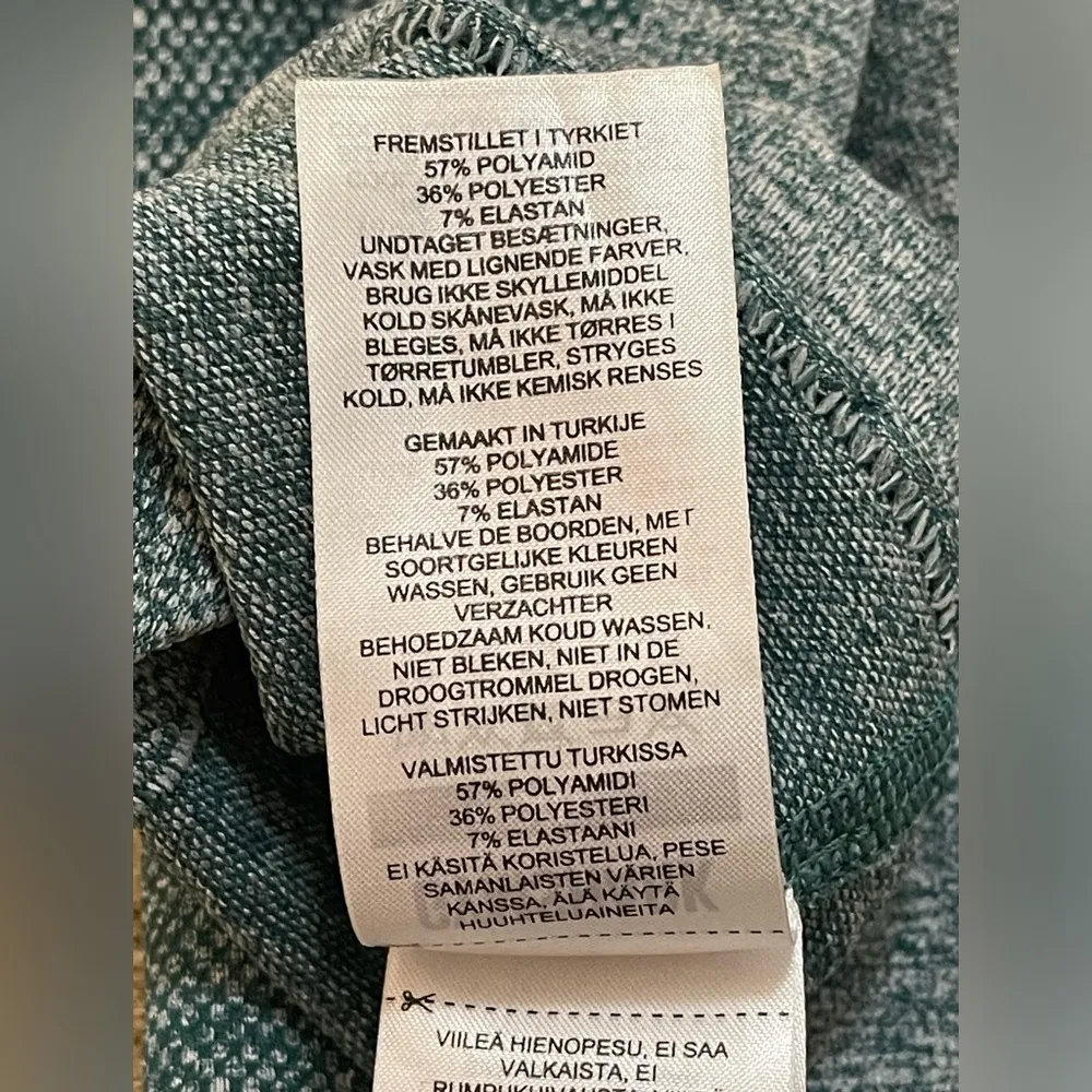 Gymshark light green gray full length seamless leggings women’s size XS - Image 6